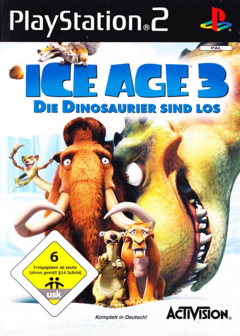 Era Glaciale 3, L': L'Alba dei Dinosauri box art