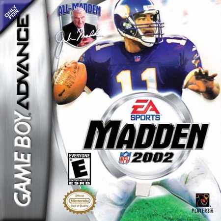 Madden NFL 2002 box art