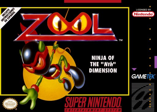 Zool: Ninja of the 'Nth' Dimension box art