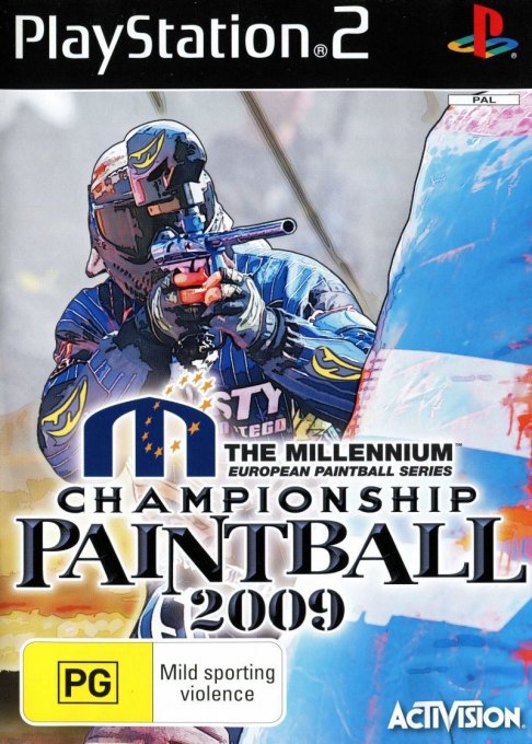 The Millennium European Paintball Series: Championship Paintball 2009 box art