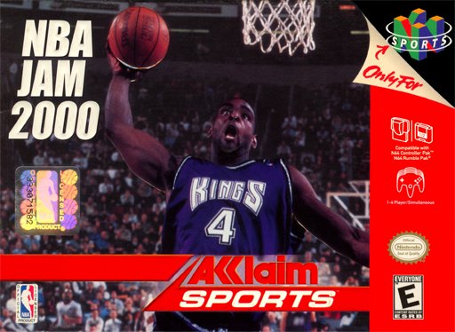 NBA Jam 2000 box art
