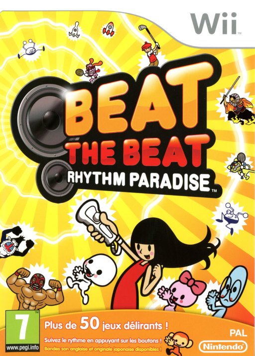 Beat the Beat_ Rhythm Paradise box art