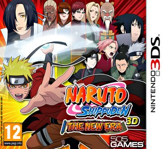 Naruto Shippuden 3D: The New Era box art