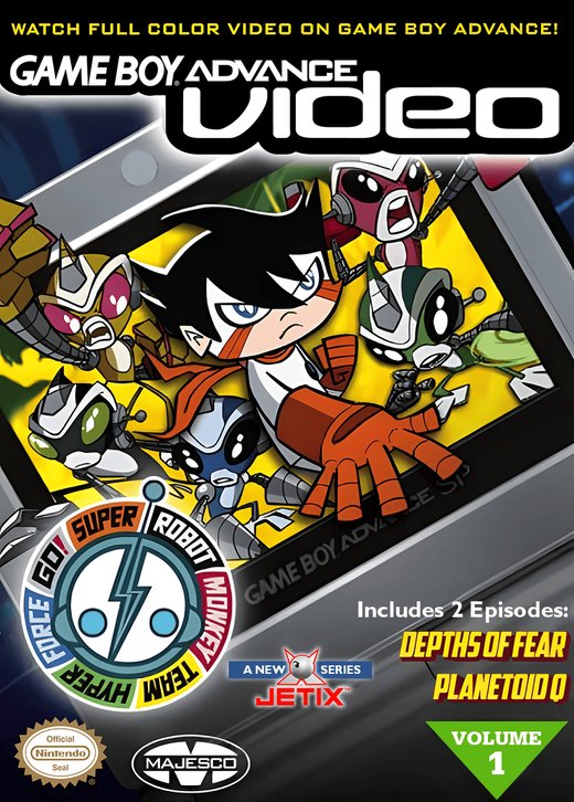 Game Boy Advance Video: Super Robot Monkey Team Hyper Force Go!: Volume 1 box art
