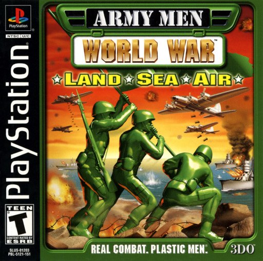 Army Men: World War: Land, Sea, Air box art