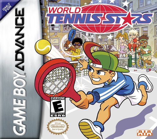 World Tennis Stars box art