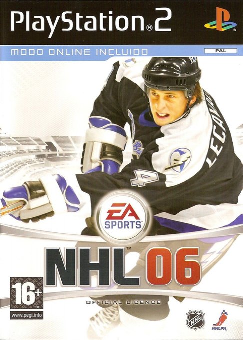 NHL 06 box art