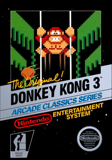 Donkey Kong 3 box art