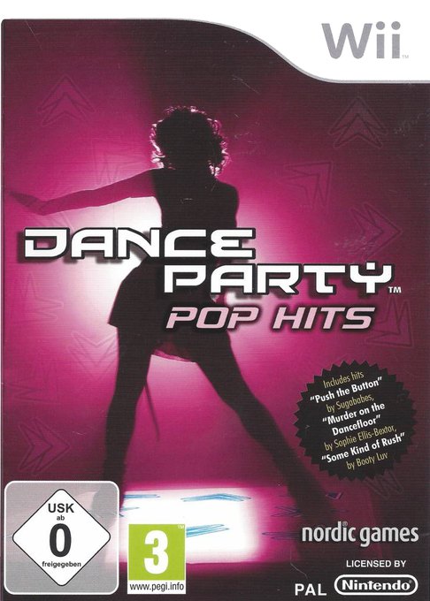 Dance Party Pop Hits box art