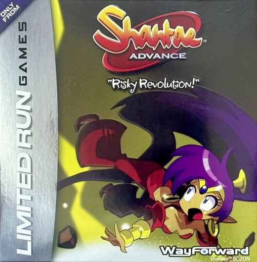 Shantae Advance: Risky Revolution box art