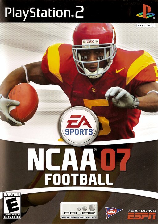 NCAA Football 07 box art