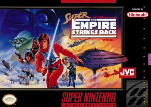 Super Star Wars: The Empire Strikes Back box art
