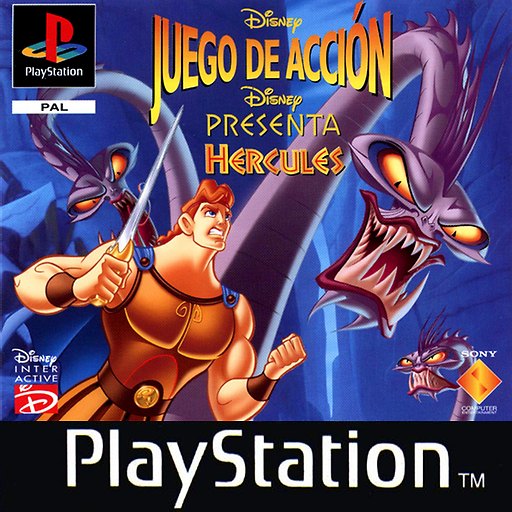 Disney Juego de Accion Disney Presenta Hercules box art