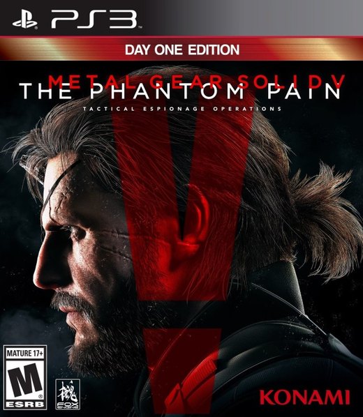 Metal Gear Solid V: The Phantom Pain box art
