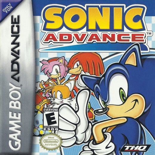 Sonic Advance box art