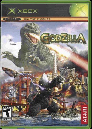 Godzilla: Save the Earth box art