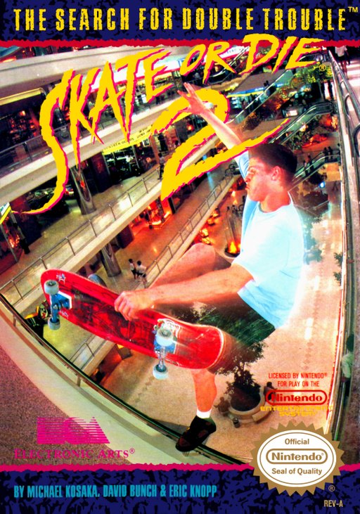 Skate or Die 2: The Search for Double Trouble box art
