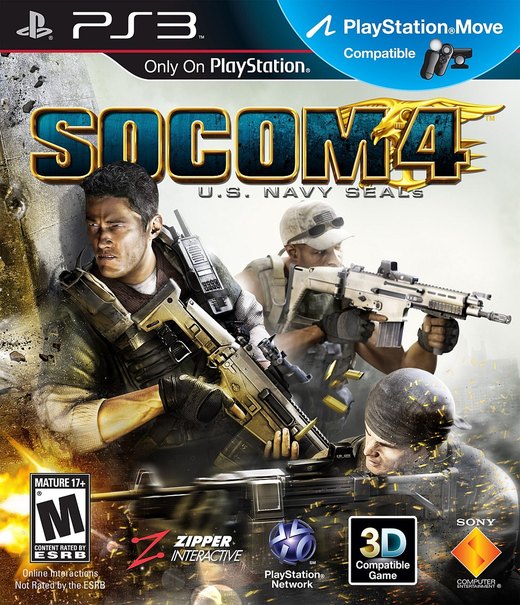 SOCOM 4: U.S. Navy SEALs box art