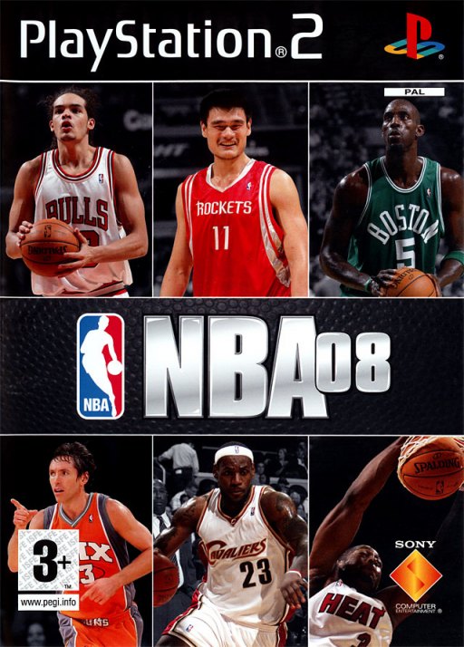 NBA 08 box art