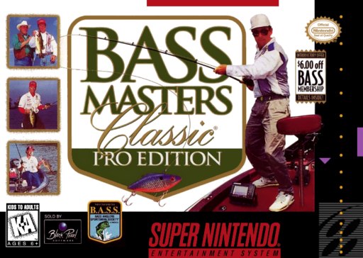 Bass Masters Classic: Pro Edition box art