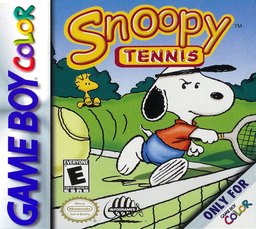 Snoopy Tennis box art
