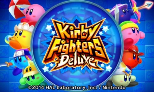 Kirby Fighters Deluxe box art