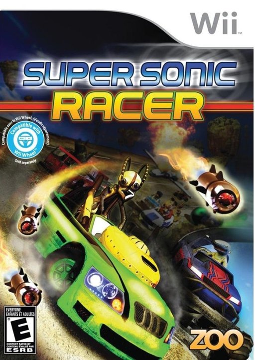 Super Sonic Racer box art