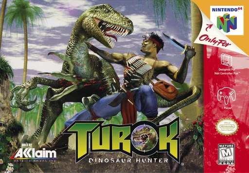 Turok: Dinosaur Hunter box art