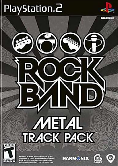 Rock Band: Metal Track Pack box art