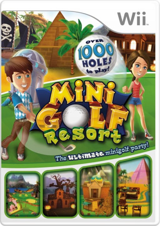 Mini Golf Resort box art