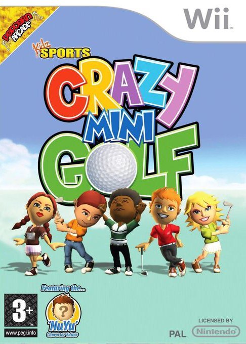 Kidz Sports Crazy Mini Golf box art