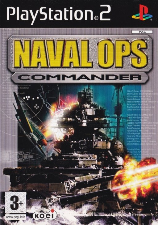 Naval Ops: Commander box art