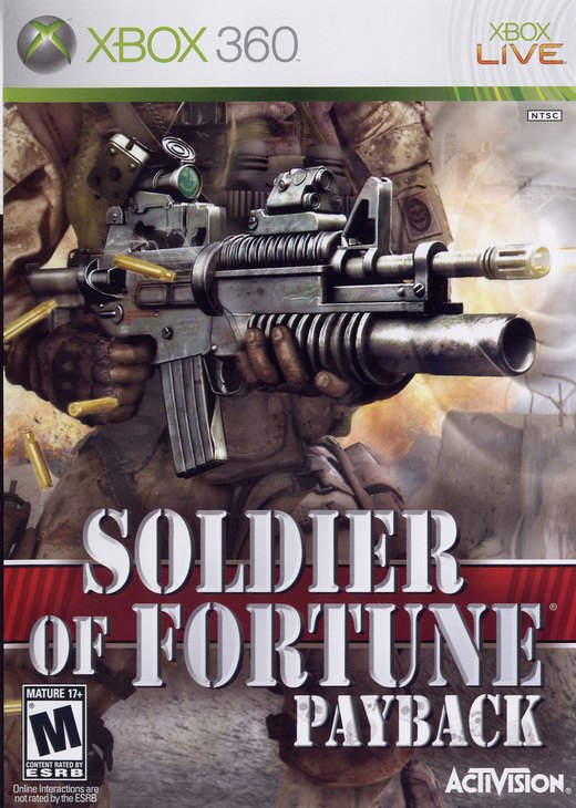 Soldier of Fortune: Payback box art