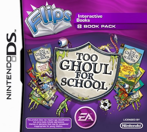Flips 8 Book Pack: Too Ghoul for School box art