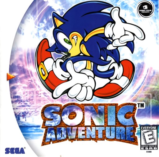 Sonic Adventure box art