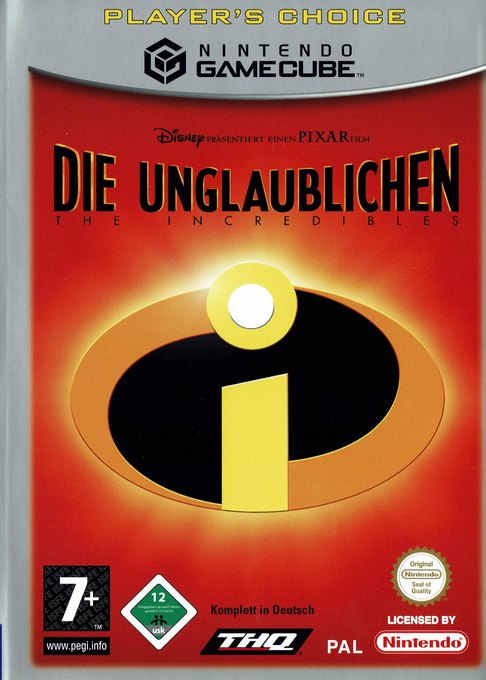 Disney-Pixar Die Unglaublichen box art