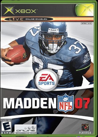 Madden NFL 07 box art