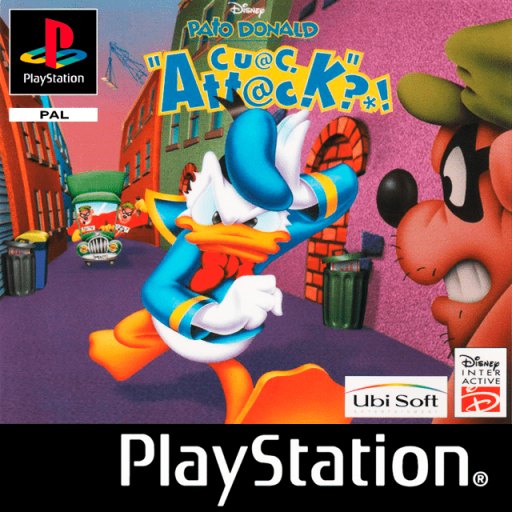 Disney Pato Donald: Cuac Attack box art