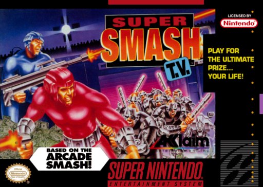 Super Smash T.V. box art