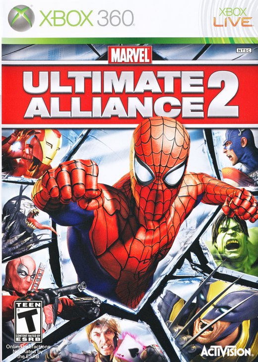 Marvel: Ultimate Alliance 2 box art