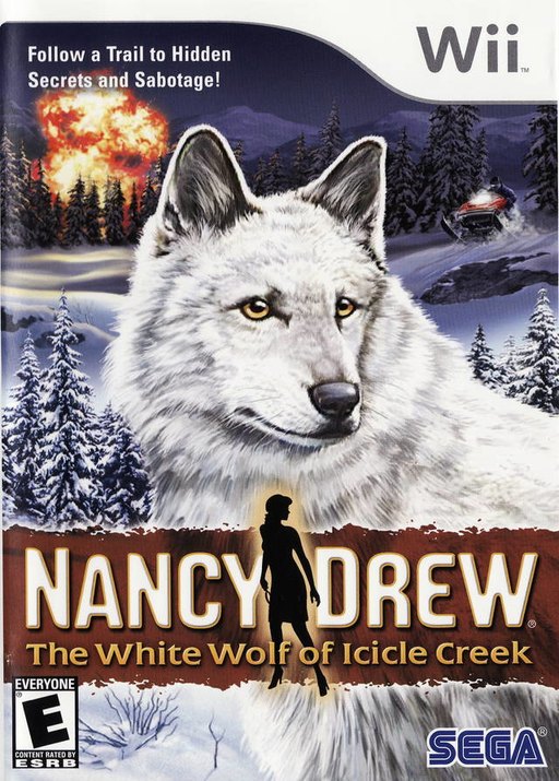 Nancy Drew_ The White Wolf of Icicle Creek box art