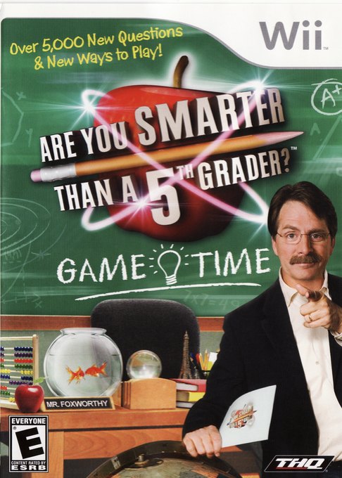 Are You Smarter than a 5th Grader Game Time box art