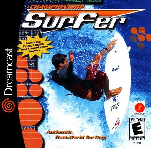 Championship Surfer box art