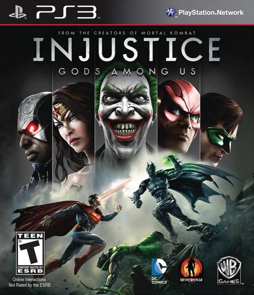 Injustice: Gods Among Us box art