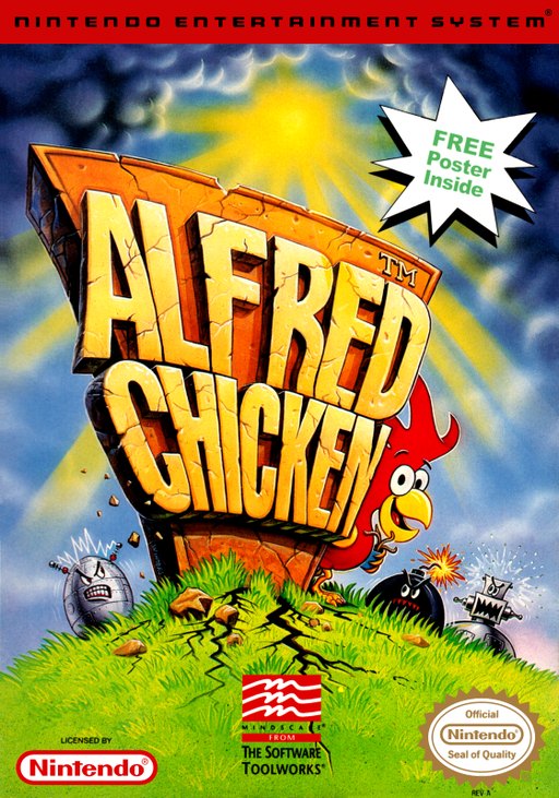 Alfred Chicken box art