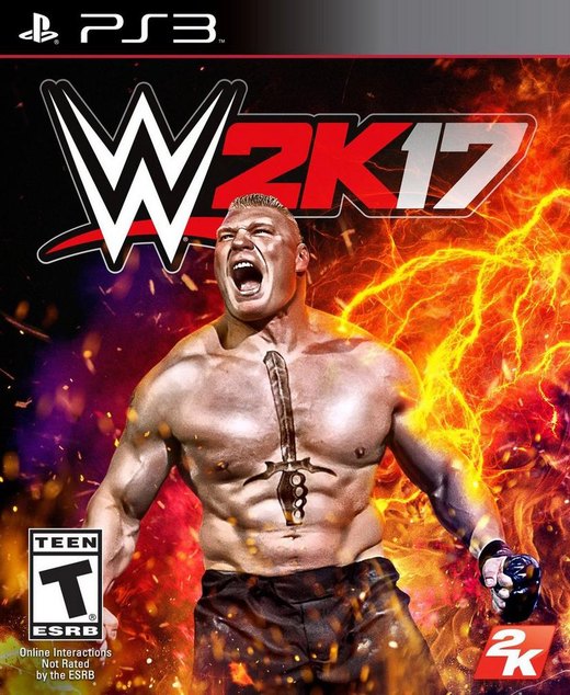 WWE 2K17 box art