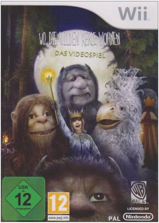 Where the Wild Things Are: The Videogame box art