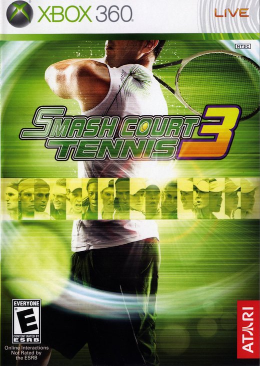 Smash Court Tennis 3 box art