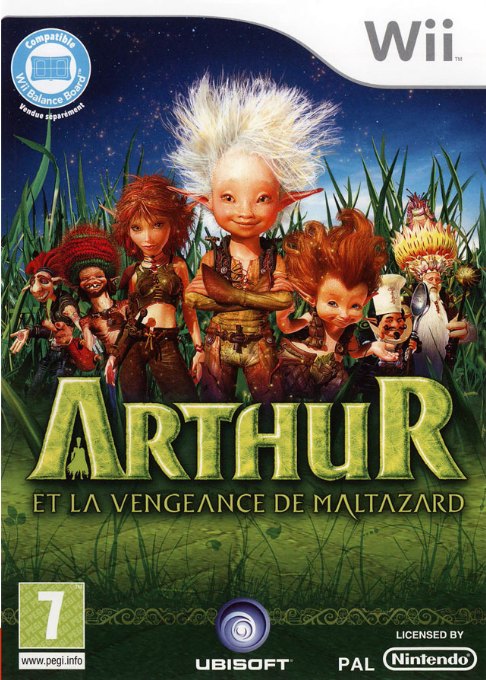 Arthur and the Revenge of Maltazard box art