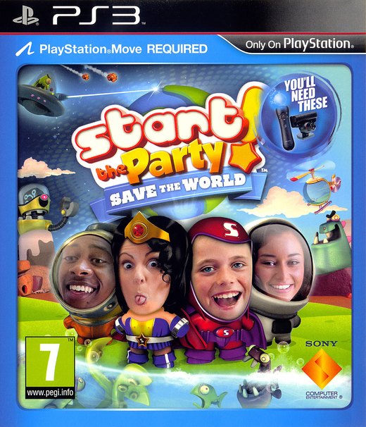 Start the Party! Save the World box art